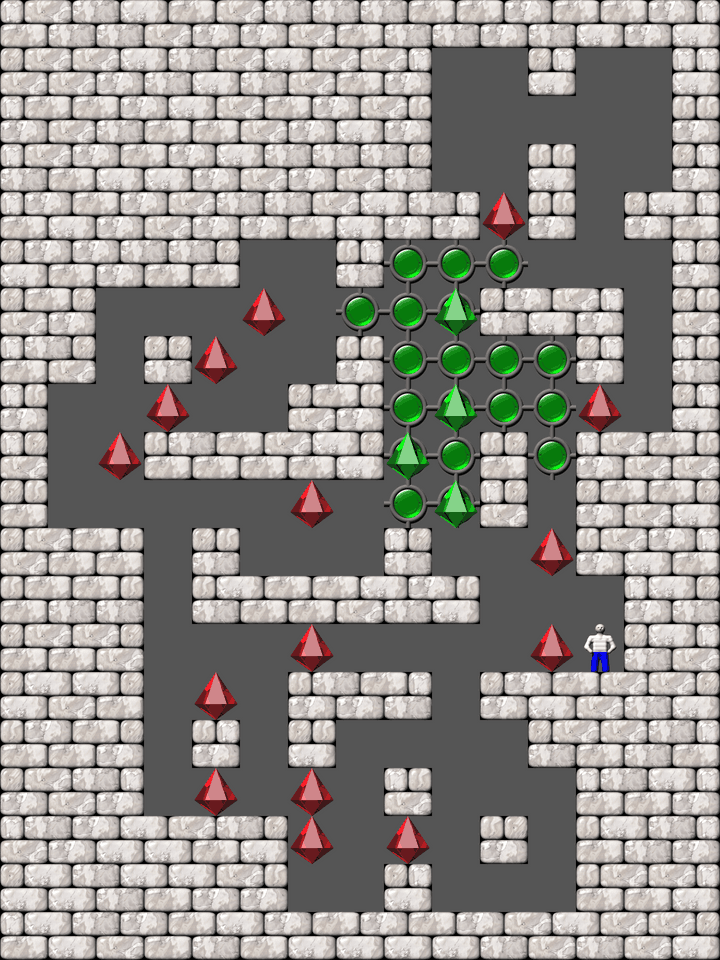 Sokoban More Bugs collections level 165